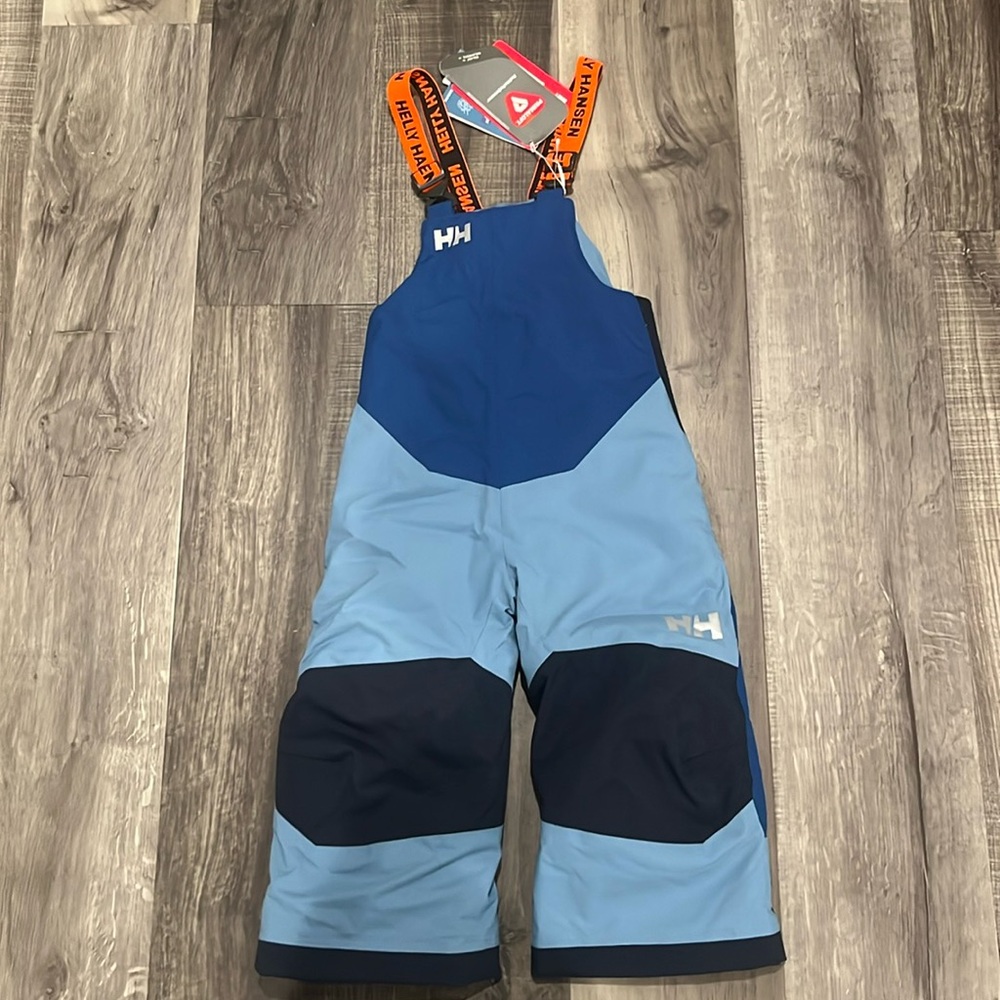 Helly Hansen kids Rider 2 insulated bib size 2 NWT